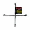 Powerbuilt 950558 Universal Lug Wrench, 14", Chrome Plated