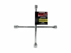 Powerbuilt 950558 Universal Lug Wrench, 14", Chrome Plated