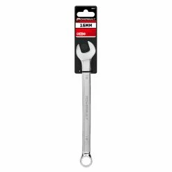 Powerbuilt 16 MM Fully Polished Long Pattern Metric Combination Wrench - 640451 -Powerbuilt Tools Store Online 16mm 03