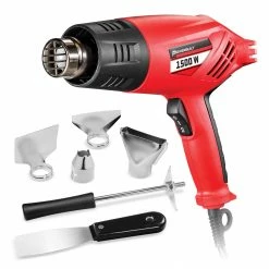 Powerbuilt 1500W Heavy Duty Heat Gun Kit - 240068