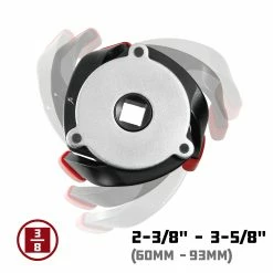 Powerbuilt 3 Jaw Auto-Adjusting Magnetic Oil Filter Wrench - 240245 -Powerbuilt Tools Store Online 240245 04 1