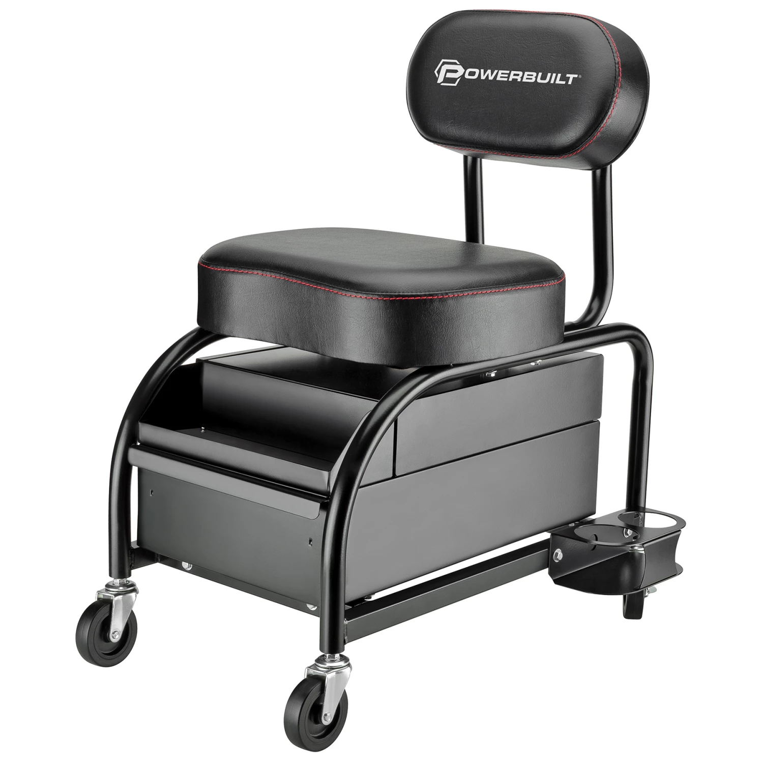 Powerbuilt Professional Detailer Roller Seat - 240299 1 Powerbuilt Professional Detailer Roller Seat - 240299