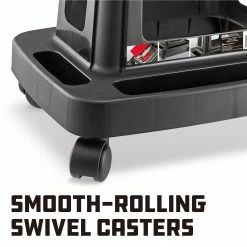 Powerbuilt Sturdy Heavy Duty Injection Rolling Storage Tray Work Seat - 620526 9 Powerbuilt Sturdy Heavy Duty Injection Rolling Storage Tray Work Seat - 620526 -Powerbuilt Tools Store Online 620526 04