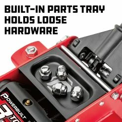 Powerbuilt 3 Ton Garage Jack, Dual Piston Pump Lift Range from 4-3/4" to 18" -Powerbuilt Tools Store Online 620588 04