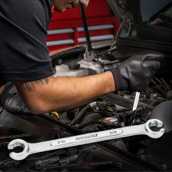 Powerbuilt 3/8 x 7/16 Inch SAE Flare Nut Wrench - 640085 7 Powerbuilt 3/8 x 7/16 Inch SAE Flare Nut Wrench - 640085 -Powerbuilt Tools Store Online 640085 03