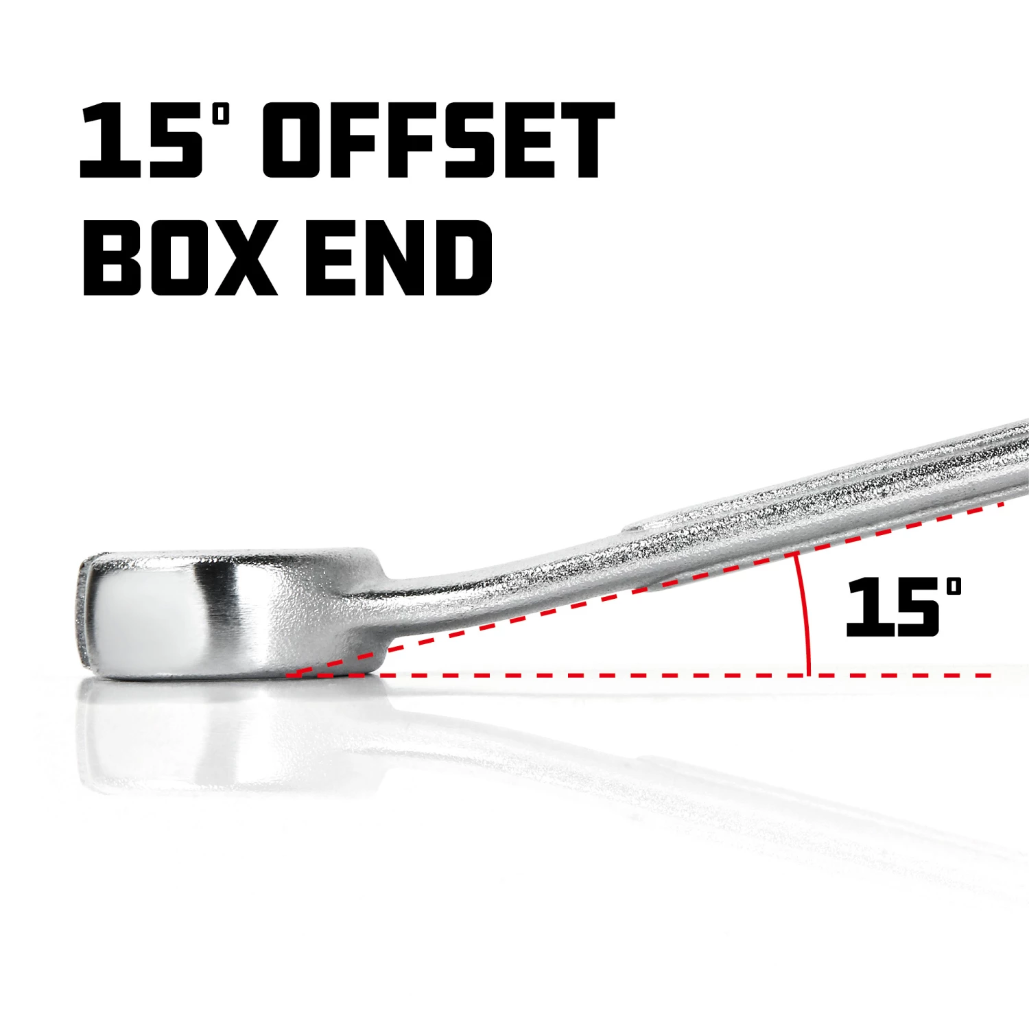 Powerbuilt 13 x 14 MM Metric Flare Nut Wrench - 644038 4 Powerbuilt 13 x 14 MM Metric Flare Nut Wrench - 644038 - Image 4