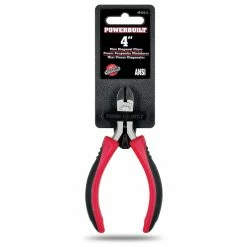 Powerbuilt 4 Inch Mini Diagonal Pliers - 640412 -Powerbuilt Tools Store Online 640412 2 1