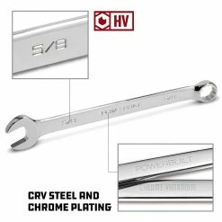 Powerbuilt 7 Piece SAE Long Pattern Combination Wrench Set - 640436 7 Powerbuilt 7 Piece SAE Long Pattern Combination Wrench Set - 640436 -Powerbuilt Tools Store Online 640436 03