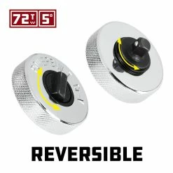 Powerbuilt 1/4 Inch Drive 72 Tooth Finger Ratchet - 640501 -Powerbuilt Tools Store Online 640501 a