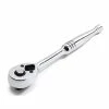 Powerbuilt 1/4 Inch Drive 36 Tooth Quick-Release Ratchet - 640508