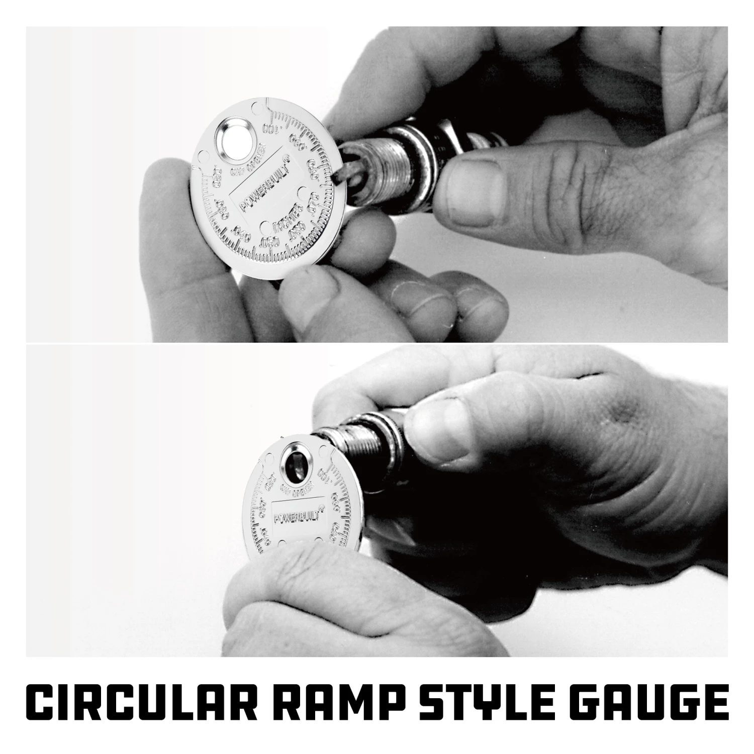 Powerbuilt Disc Style Spark Plug Gapper - 640594 3 Powerbuilt Disc Style Spark Plug Gapper - 640594 - Image 3