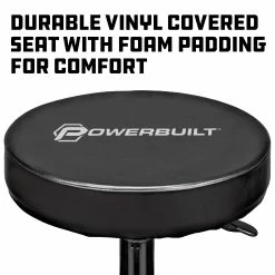 Powerbuilt Rolling Brake Stool - 640834 -Powerbuilt Tools Store Online 640834 05