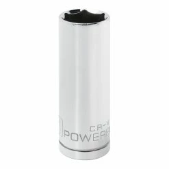 Powerbuilt 1/2 Inch Drive x 21 MM 6 Point Deep Socket - 640836