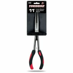 Powerbuilt 11 Inch Long Reach Long Nose Pliers - 640860 -Powerbuilt Tools Store Online 640860 2 1