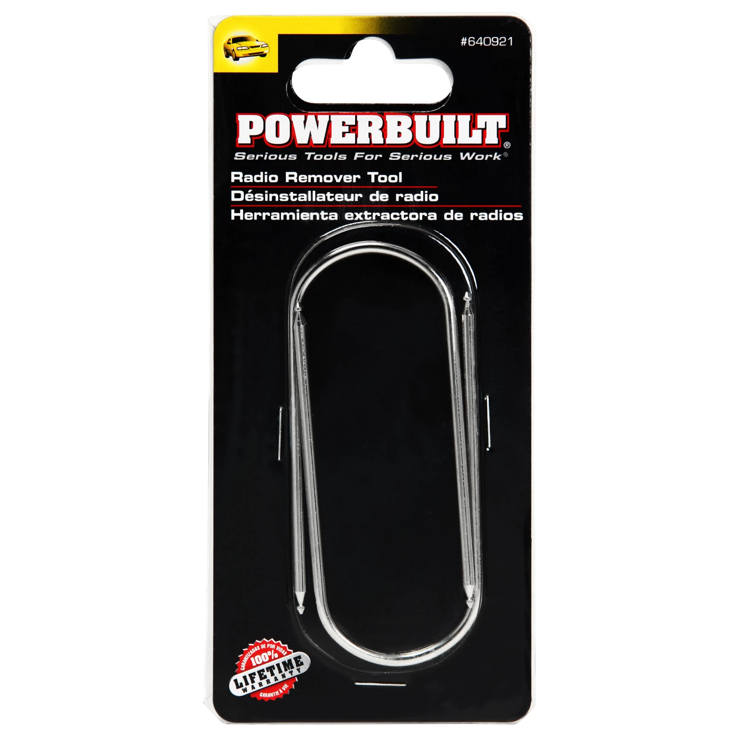 Powerbuilt Radio Removal Wrench - 640921 4 Powerbuilt Radio Removal Wrench - 640921 - Image 4