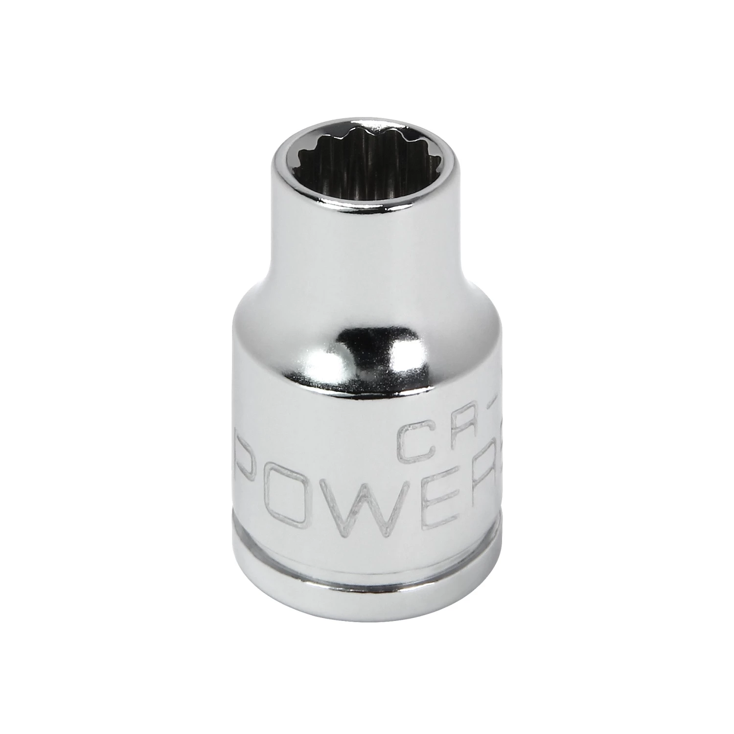 Powerbuilt 3/8 Inch Drive x 5/16 Inch 12 Point Shallow Socket - 641001 1 Powerbuilt 3/8 Inch Drive x 5/16 Inch 12 Point Shallow Socket - 641001