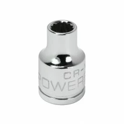 Powerbuilt 3/8 Inch Drive x 7 MM 12 Point Shallow Socket - 641012