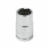 Powerbuilt 3/8 Inch Drive x 11 MM 12 Point Shallow Socket - 641016