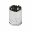 Powerbuilt 3/8 Inch Drive x 16 MM 12 Point Shallow Socket - 641021