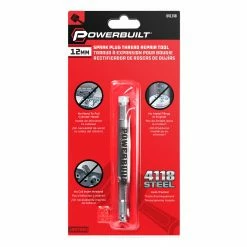 Powerbuilt 12 Millimeter Back-Tap Thread Repair Tool - 641148 -Powerbuilt Tools Store Online 641148 02