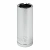 Powerbuilt 3/8 Inch Drive x 11/16 Inch 6 Point Deep Socket - 641205