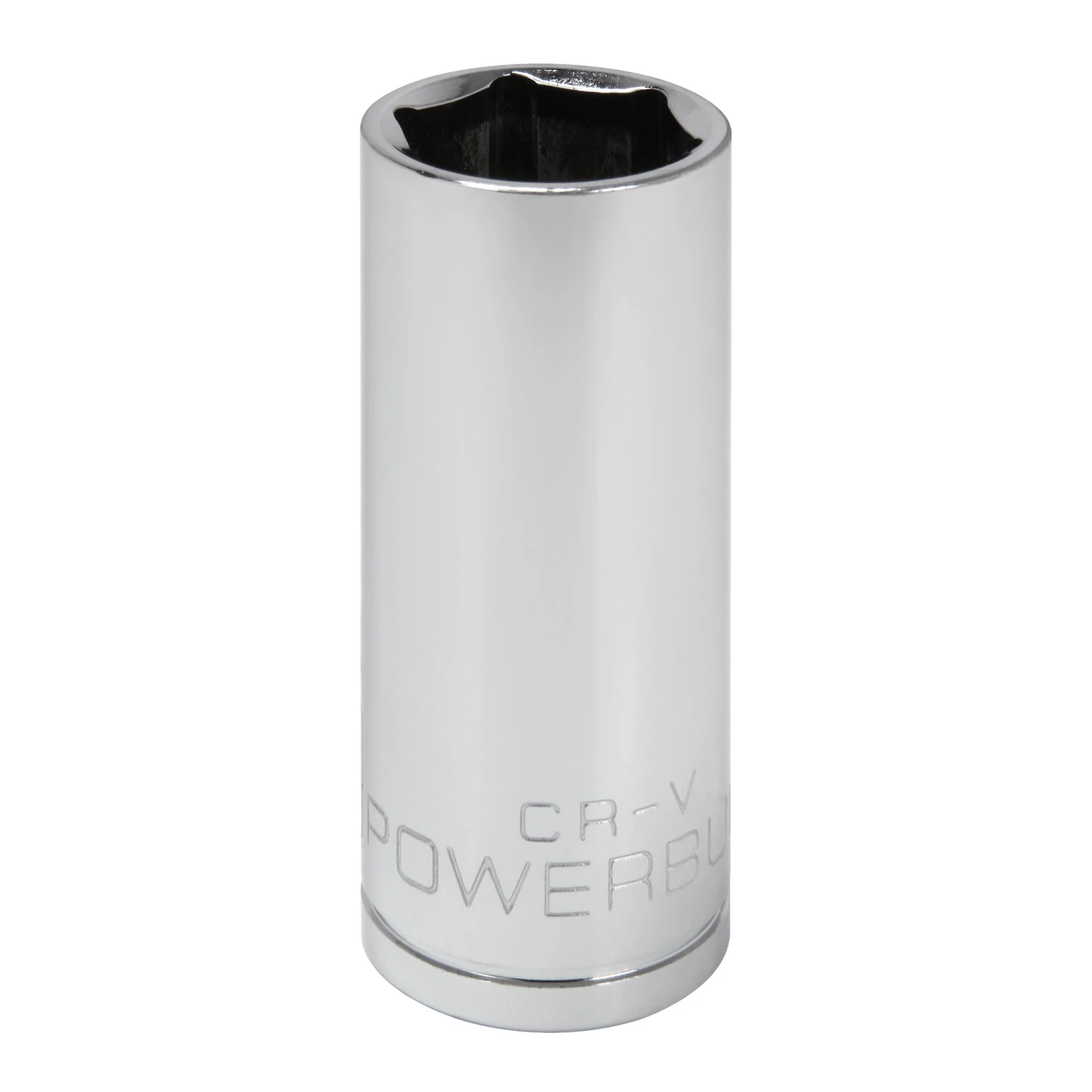Powerbuilt 3/8 Inch Drive x 3/4 Inch 6 Point Deep Socket - 641206 1 Powerbuilt 3/8 Inch Drive x 3/4 Inch 6 Point Deep Socket - 641206
