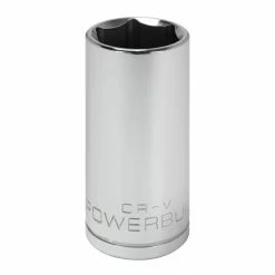 Powerbuilt 3/8 Inch Drive x 7/8 Inch 6 Point Deep Socket - 641208