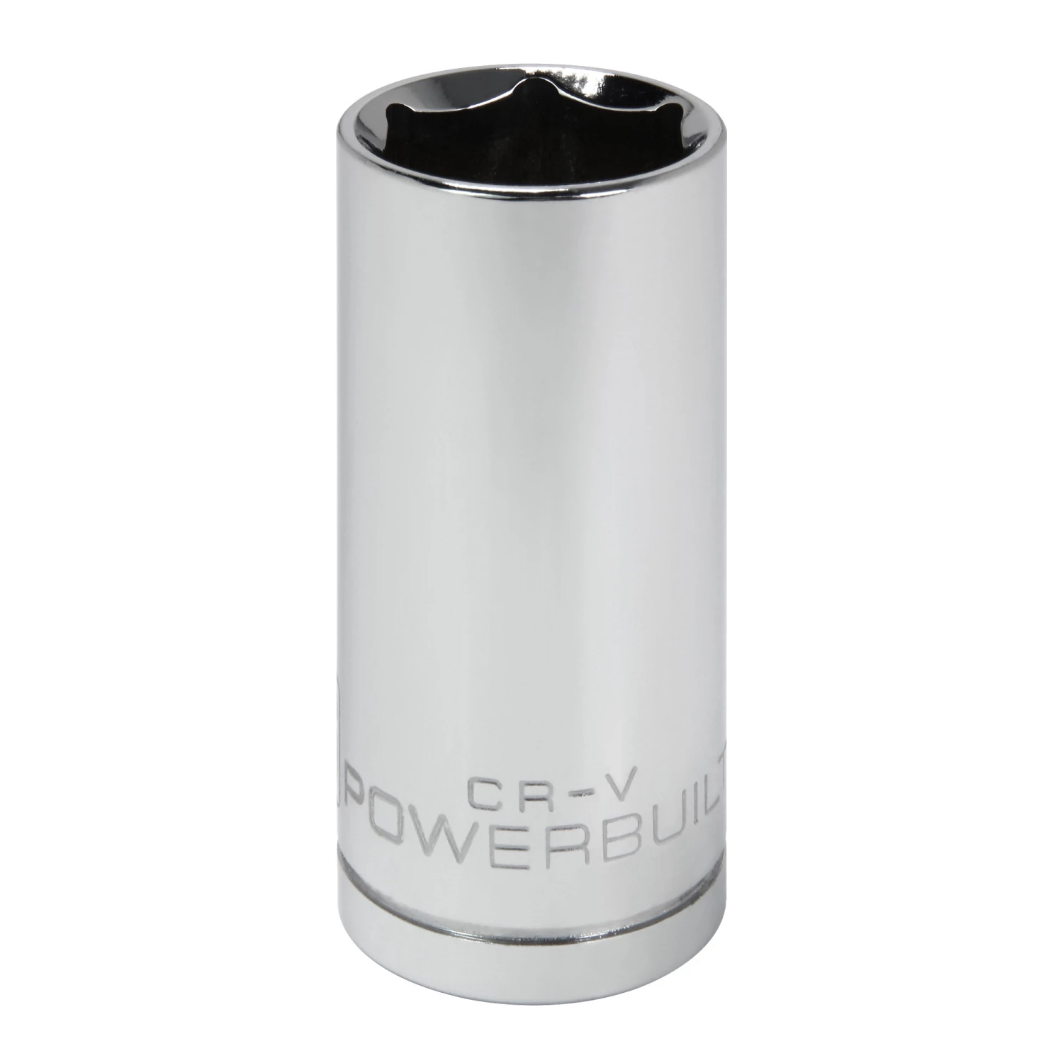 Powerbuilt 3/8 in. Drive x 21mm 6 Point Deep Socket 21 mm - 641220 1 Powerbuilt 3/8 in. Drive x 21mm 6 Point Deep Socket 21 mm - 641220