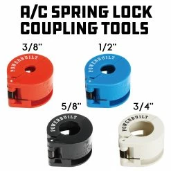 Powerbuilt 4 Pc. A/C Spring Lock Coupling Tool - 641290 -Powerbuilt Tools Store Online 641290 02