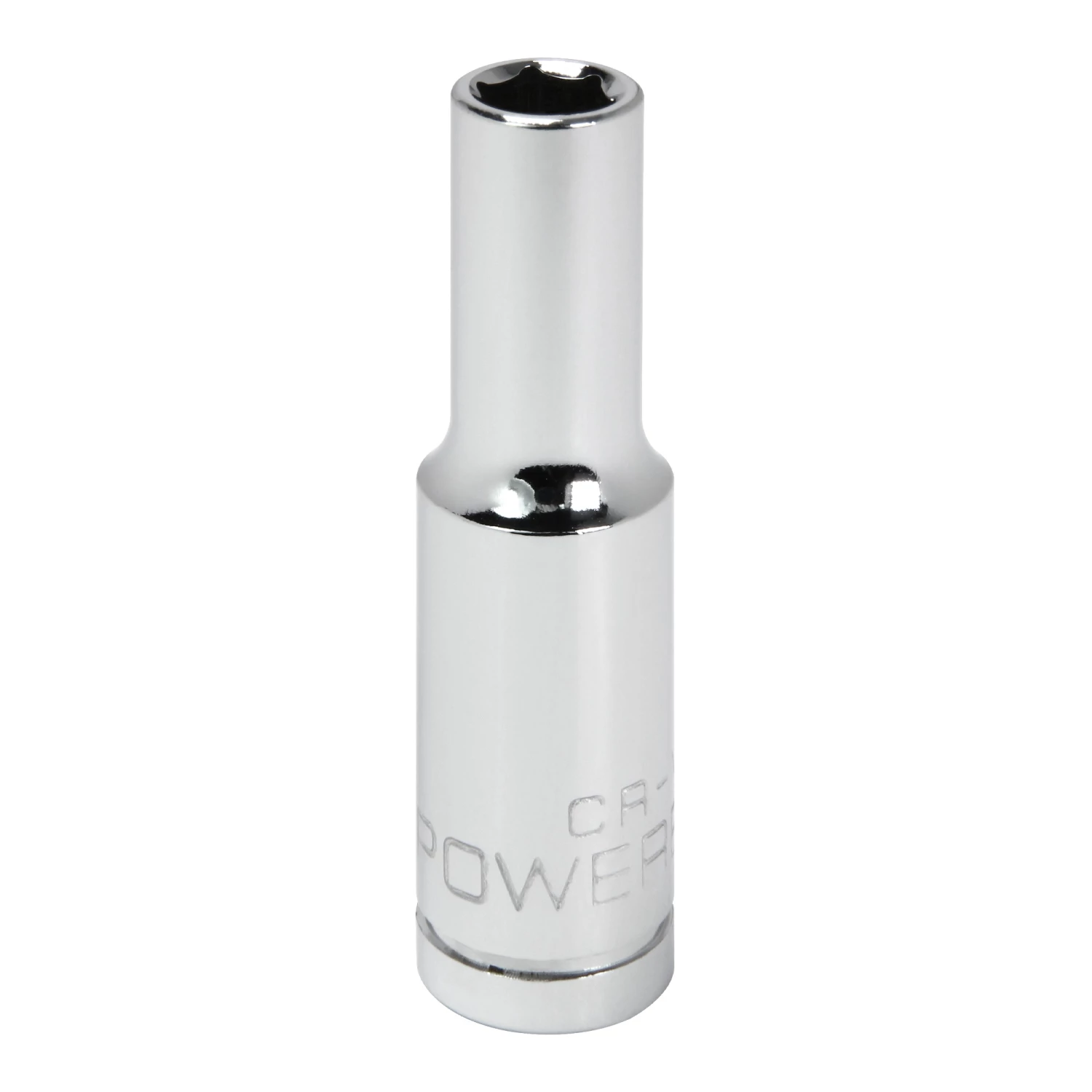 Powerbuilt 3/8 Inch Drive x 8 MM 6 Point Deep Socket - 641319 1 Powerbuilt 3/8 Inch Drive x 8 MM 6 Point Deep Socket - 641319