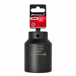Powerbuilt 1/2 Inch Drive 39 MM Axle Nut Socket - 641442 -Powerbuilt Tools Store Online 641442 39mm 1