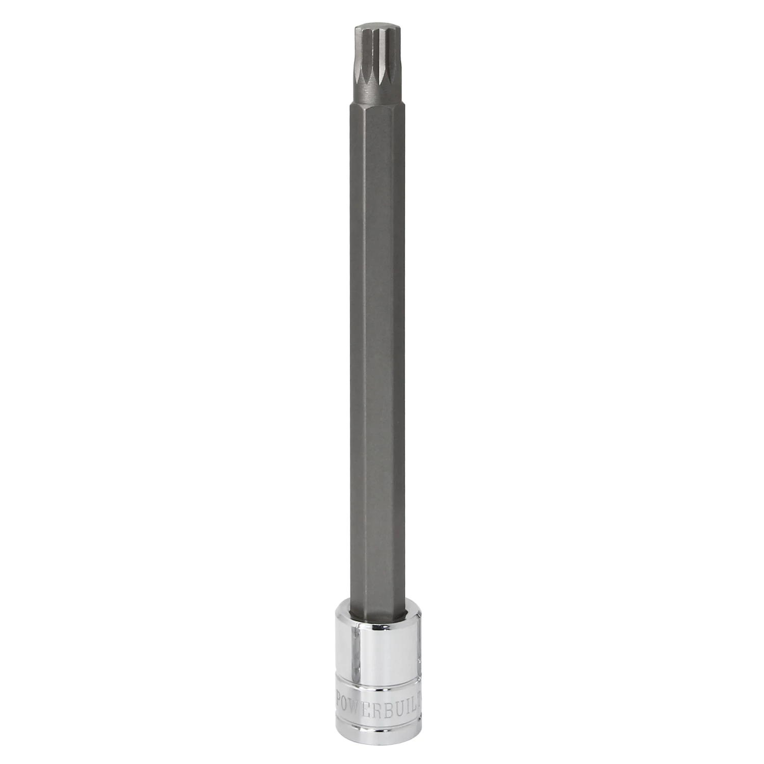 Powerbuilt 3/8 in. Dr. 10mm Triple Square 6 in. Long XZN Socket Bit, 12 Point 1 Powerbuilt 3/8 in. Dr. 10mm Triple Square 6 in. Long XZN Socket Bit, 12 Point