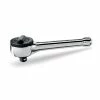 Powerbuilt 3/8 Inch Drive 42 Tooth Stubby Spin Disc Ratchet - 641514