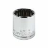 Powerbuilt 1/2 Inch Drive x 29 MM 12 Point Shallow Socket - 642035