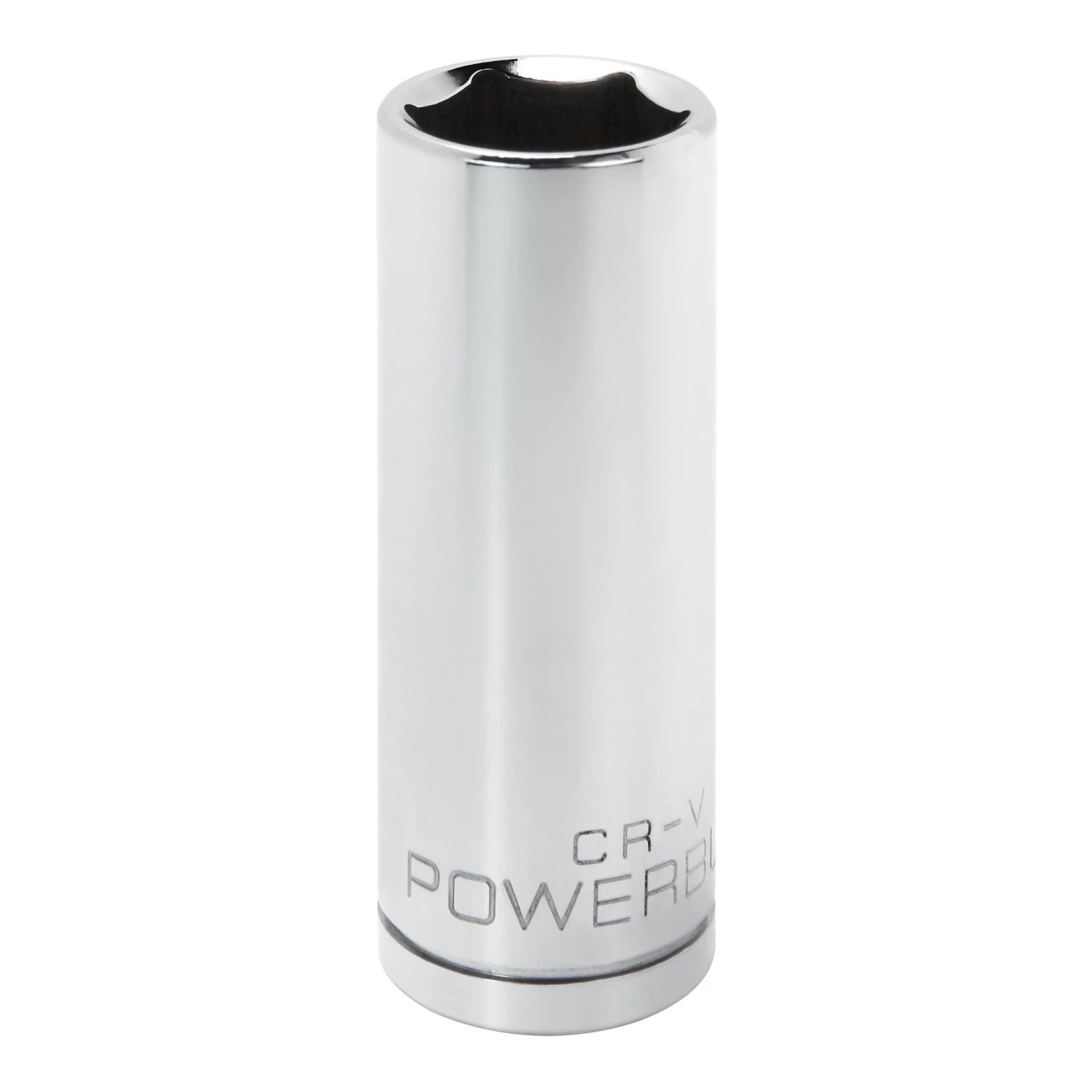 Powerbuilt 1/2 Inch Drive x 13/16 Inch 6 Point Deep Socket - 642204 1 Powerbuilt 1/2 Inch Drive x 13/16 Inch 6 Point Deep Socket - 642204