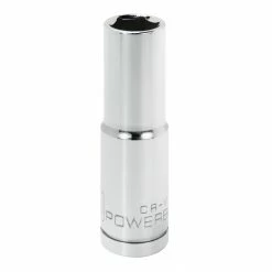 Powerbuilt 1/2 Inch Drive x 14 MM 6 Point Deep Socket - 642208
