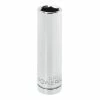 Powerbuilt 1/2 Inch Drive x 15 MM 6 Point Deep Socket - 642209