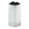 Powerbuilt 1/2 Inch Drive x 1-1/4 Inch 6 Point Deep Socket - 642216
