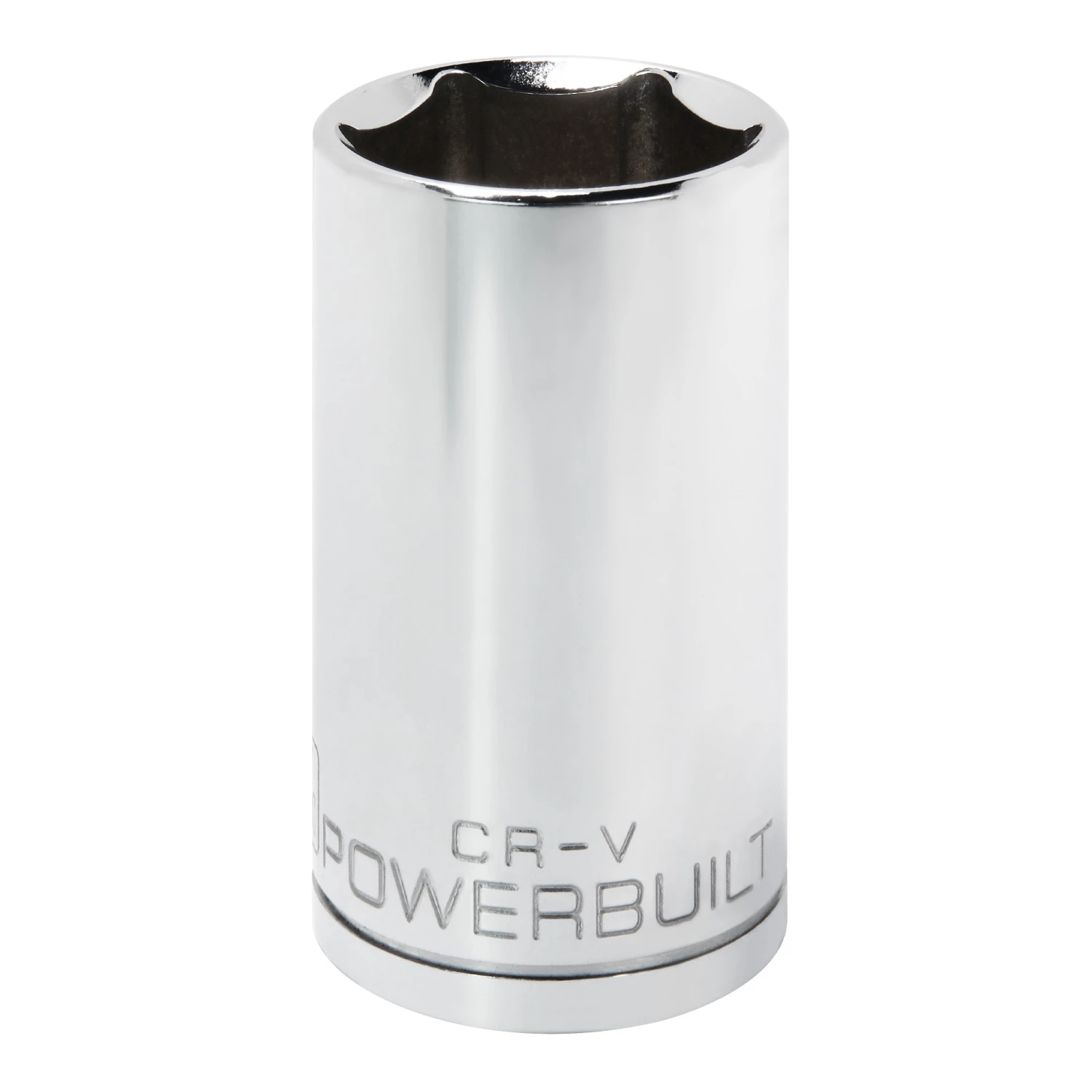 Powerbuilt 1/2 Inch Drive x 1-1/4 Inch 6 Point Deep Socket - 642216 1 Powerbuilt 1/2 Inch Drive x 1-1/4 Inch 6 Point Deep Socket - 642216