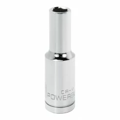 Powerbuilt 1/2 Inch Drive x 10 MM 6 Point Deep Socket - 642217