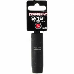 Powerbuilt 1/2-Inch Drive 9/16-Inch Deep Impact Socket - 642301M -Powerbuilt Tools Store Online 642301mv1