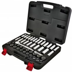 Powerbuilt 47 Piece 3/8 Inch Drive Mechanic's Tool Set - 642451 -Powerbuilt Tools Store Online 642451 open20case20right20no20shdw