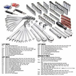 Powerbuilt 200 Piece Master Mechanic's Service Tool Set - 642472 -Powerbuilt Tools Store Online 642472 200pc 02