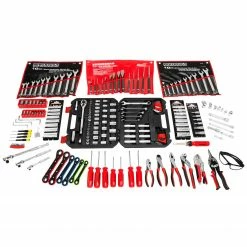 Powerbuilt 214 Pc Starter Mechanic Technician Tool Set Vo Tech Student - 642538