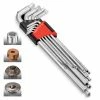 Powerbuilt 9 Piece Zeon SAE Hex Key Wrench Set for Damaged Fasteners - 240096