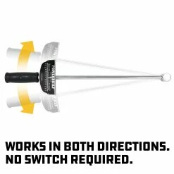 Powerbuilt 1/2-Inch Drive Needle Torque Wrench, 0 to 140 Ft. Lbs -Powerbuilt Tools Store Online 644044 04 a