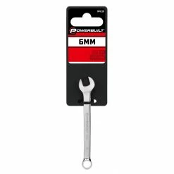 Powerbuilt 6 MM Fully Polished Metric Combination Wrench - 644110 -Powerbuilt Tools Store Online 644110 206mm 03