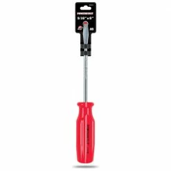 Powerbuilt 5/16" X 6" SLOTTED SCREWDRIVER - 646014 3 Powerbuilt 5/16" X 6" SLOTTED SCREWDRIVER - 646014 -Powerbuilt Tools Store Online 646014 2