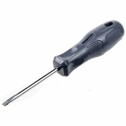 Powerbuilt 3/16 x 3 Inch Slotted Screwdriver with Acetate Handle - 646114