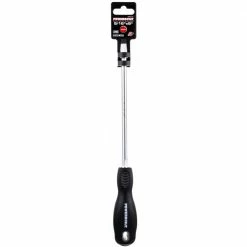 Powerbuilt 5/16 x 8 Inch Slotted Screwdriver with Double Injection Handle - 646137 -Powerbuilt Tools Store Online 646137v1 1
